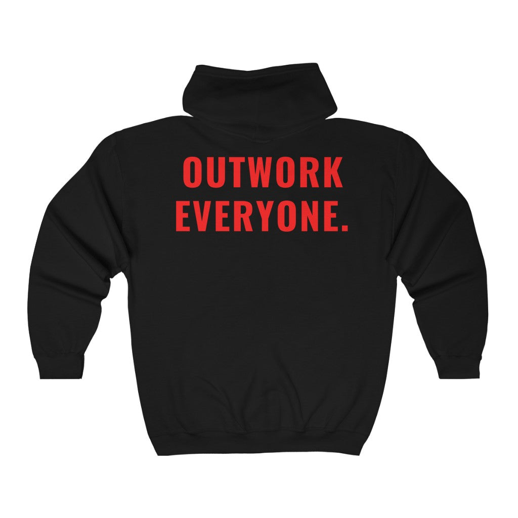Outwork Everyone Full Zip Hooded Sweatshirt – Hautz-Strength