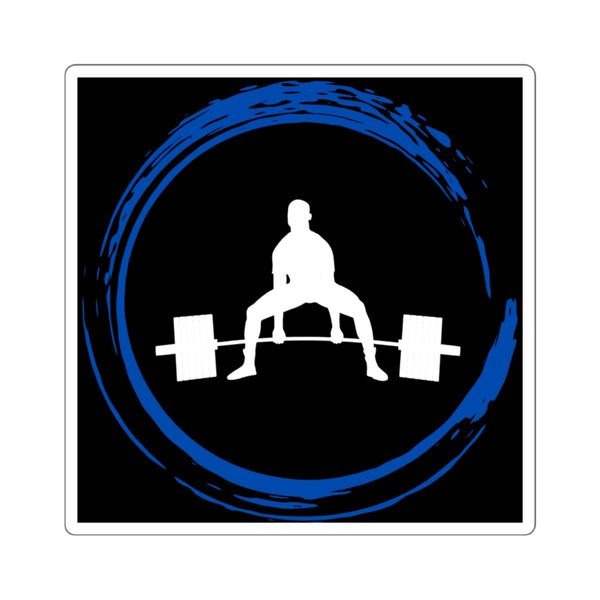 Hautz Strength Sticker- Blue Circle