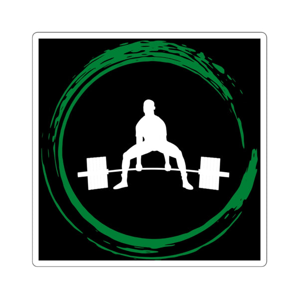 Hautz Strength Sticker- Green Circle